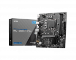 MSI   PRO H610M-E DDR4   Processor family Intel   Processor socket  LGA1700   DDR4 DIMM   Memory slots 2   Supported hard disk drive interfaces  SATA, M.2   Number of SATA connectors 4   Chipset Intel H610   Mirco-ATX