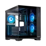 Chieftec Visio GM-30B-TG-OP schwarz Tempered Glass x 2