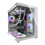 Korpusas darkFlash C285P V2 Baltas