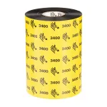Zebra 3400 Wax-Resin thermal ribbon