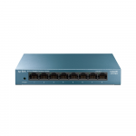 TP-LINK   8-Port 10/100/1000Mbps Desktop Network Switch   LS108G   Unmanaged   Desktop   Power supply type External