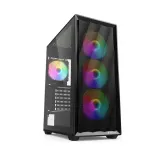 Sharkoon VK4 Rainbow ATX 1xGlas schwarz