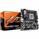 Gigabyte B840M D2H   Processor family AMD   Processor socket AM5   DDR5   Supported hard disk drive interfaces SATA, M.2   Number of SATA connectors 4