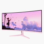 Arozzi   Nova   34 "   VA   UWQHD   21:9   165 Hz   1 ms   3440 x 1440 pixels   350 cd/m&sup2;   HDMI ports quantity 2   Pink