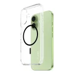 PanzerGlass CARE&trade; by &reg; Urban Explorer Case Transparent w. Black MagSafe iPhone 17 mobile phone case