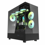 Darkflash Computer Case DPX90 Black with 3 Fans