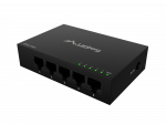 Lanberg Switch 5x1GB/s Unmanagment Gigabit Ethernet Desktop 12V metal case  DSM1-1005  Unmanaged  Desktop