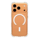 PanzerGlass CARE&trade; by &reg; Samba Case Transparent w. White MagSafe iPhone 17 Pro mobile phone case