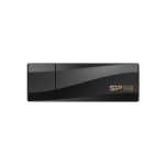 Silicon Power   USB Flash Drive   Blaze Series B07   64 GB   Type-A USB 3.2 Gen 1   Black