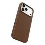 PanzerGlass CARE&trade; by &reg; Solo Vegan Leather Case Brown w. MagSafe iPhone 18 Pro Max | 17 Pro Max mobile phone case