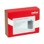 ROLINE Industrial Switch, 6x RJ-45, 2x ST, unmanaged