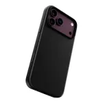 PanzerGlass CARE&trade; by &reg; Solo Vegan Leather Case Black w. MagSafe iPhone 18 Pro Max | 17 Pro Max mobile phone case