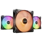 be quiet! LIGHT WINGS LX 120mm PWM 3-Pack Black