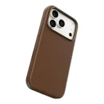 PanzerGlass CARE&trade; by &reg; Solo Vegan Leather Case Brown w. MagSafe iPhone 18 Pro | 17 Pro mobile phone case
