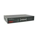 ROLINE PoE Fast Ethernet Switch, 130 W, 8 Ports aaa