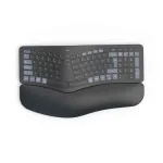 Hama U8173071 WKM-900 ERGO Ergonomic Keyboard, Black
