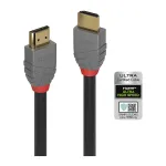 LINDY HDMI Kabel Ultra High Speed 0,5m, Anthra Line