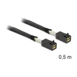 DeLOCK 0.5m, Mini SAS HD x 4 SFF 8643