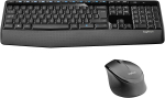 Logitech   MK345   Keyboard and Mouse Set   Black