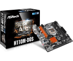 Pagrindinė plok&scaron;tė ASROCK H110M-DGS (Atnaujinta)
