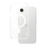 PanzerGlass CARE&trade; by &reg; Urban Combat Case Transparent w. White Qi Compatible iPhone 17e | 16e mobile phone case