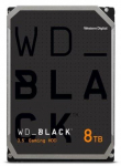 HDD WESTERN DIGITAL Black 8TB SATA 256 MB 7200 rpm 3,5" WD8001FZBX