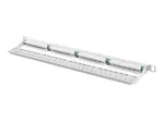 LANBERG PPU5-0024-S Patch Panel 24 port 0.5U cat. 5e grey