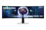 Samsung LS49DG934SUXEN Odyssey G9 G93SD | 49 " | OLED | DQHD | 32:9 | 240 Hz | 0.03 ms | 5120 x 1440 pixels | 250 cd/m&sup2; | HDMI ports quantity 1 | Silver