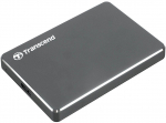 External HDD TRANSCEND StoreJet 1TB USB 3.1 Colour Iron Grey TS1TSJ25C3N