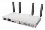 MikroTik Cloud Router Switch with RouterOS L5 Rackmount Case   CRS418-8P-8G-2S+5axQ2axQ-RM