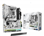Mainboard ASROCK Intel B860 Express LGA1851 ATX Memory DDR5 Memory slots 4 1xPCI-Express 4.0 16x 1xPCI-Express 5.0 16x 1xM.2 1xHDMI 1xDisplayPort 1xAudio-Out 1xMicrophone 3xUSB 2.0 6xUSB 3.2 1xUSB-C w/Thunderbolt 1xOptical S/PDIF 1xRJ45 B860STEELLEGE ...
