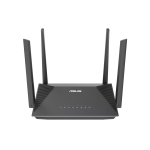 Asus RT-AX52 Pro AX3000 AiMesh wireless router  802.11ax  574/2402 Mbit/s  Ethernet LAN (RJ-45) ports 3  Mesh Support Yes  MU-MiMO No  No mobile broadband  Antenna type External