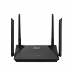 Wireless Router ASUS Wireless Router 1800 Mbps Mesh Wi-Fi 5 Wi-Fi 6 IEEE 802.11n USB 1 WAN 3x10/100/1000M Number of antennas 4 RT-AX1800U