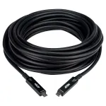 USB C ATEN UE3410F aktives optisches Ultra HD-Kabel mit USB-C, schwarz, 10 m