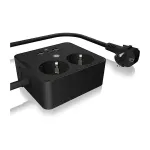 ICY BOX IB-MPS2220B-CH power extension