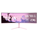 Arozzi Nova   49 "   VA   32:9   165 Hz   4 ms   5120 x 1440 pixels   350 cd/m&sup2;   HDMI ports quantity 2   Pink