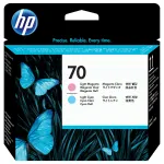 HP 70 Light Magenta and Light Cyan DesignJet Printhead print head