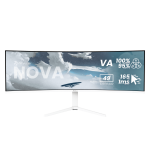 Arozzi Nova   49 "   VA   32:9   165 Hz   4 ms   5120 x 1440 pixels   350 cd/m&sup2;   HDMI ports quantity 2   White