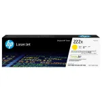 HP 222X - Hohe Ergiebigkeit - Gelb - original - LaserJet - Tonerpatrone (W2222X) - fr Color LaserJet Pro MFP 3302fdn, MFP 3303fdw