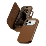 PanzerGlass CARE&trade; by &reg; Tango 2-in-1 Wallet Case Brown w. MagSafe iPhone 18 Pro | 17 Pro mobile phone case
