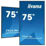 IIYAMA 189.3cm(75") LH7575UHS-B1AG 16:9 3xHDMI+DP+2xUSB IPS retail (Speditionsversand)