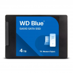 SSD WESTERN DIGITAL Blue SA510 4TB SATA 3.0 Write speed 520 MBytes/sec Read speed 560 MBytes/sec 2,5" TBW 600 TB MTBF 1750000 hours WDS400T3B0A