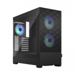 Fractal Design   op Air RGB   Side window   Black TG Clear Tint   ATX, mATX, Mini ITX   ATX
