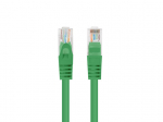 Lanberg Patchcord CAT.5E UTP 1M fluke passed 10-pack, Green PCU5-20CC-0100-G