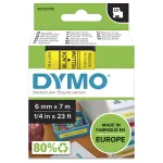 DYMO D1 Standard - Black on Yellow - 6mm label-making tape