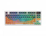 MSI FORGE GK600 TKL WIRELESS MARS Gaming Keyboard Wireless US Bluetooth Wireless connection Mechanical Linear