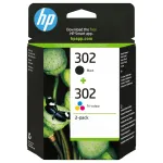 HP 302 2-pack Black/Tri-colour Original Ink Cartridges ink cartridge