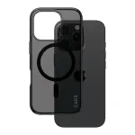 PanzerGlass CARE&trade; by &reg; Smokey Case w. Black MagSafe iPhone 16 Pro mobile phone case