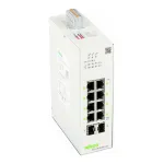 WAGO 852-1813/000-001 Lean-Managed-Switch 8 Port 1000Base-T 2-Slot 1000Base-SX/L