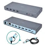i-tec CADUAL4KDOCK laptop dock/port replicator